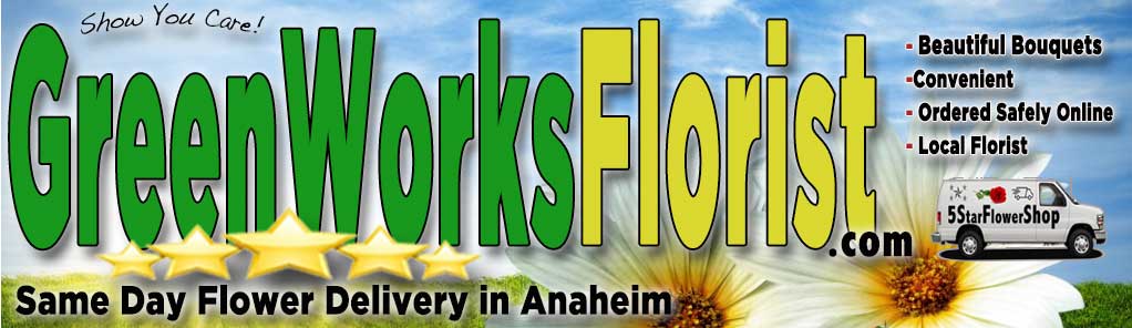 same day flower delivery in Anaheim