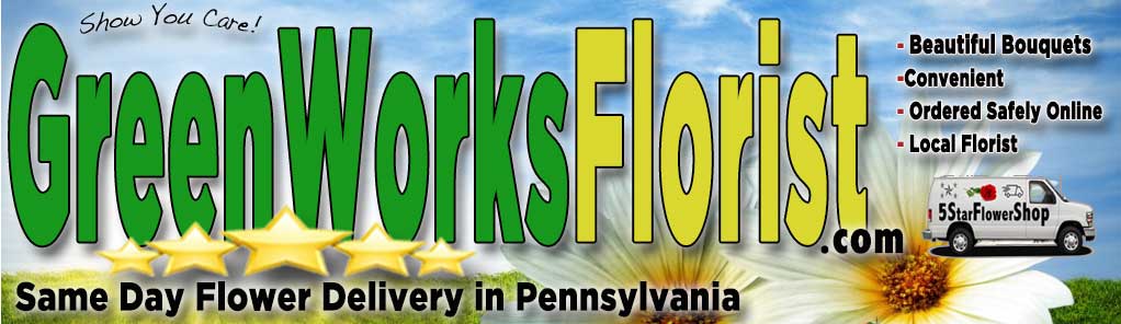 same day flower delivery in Pennsylvania